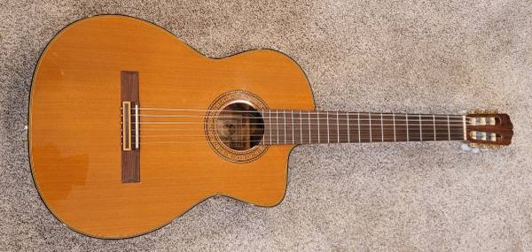 Takamine Classical Cutaway Electric Guitar 1