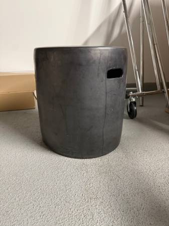 Restoration hardware ceramic outdoor side table 1