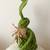 Green Bunny with Bow Figurine Home Decor 3 thumbnail