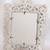 Vintage Tabletop Mirror with Ornate Cream Colored Cast Iron Frame 7 thumbnail