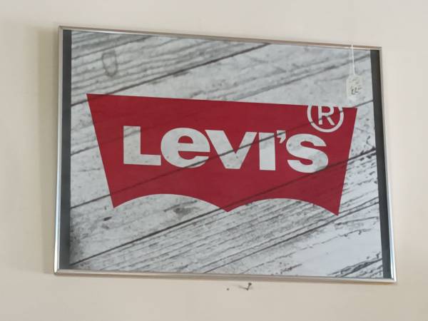 framed LEVI'S poster 1