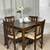 Compact Kitchen Dining Table with 4 Chairs PERFECT FOR SMALL PLACE! 2 thumbnail
