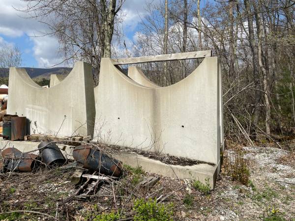 4- Concrete tank cradles 1