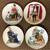 Norman Rockwell Collector Plate Set 83/499 - Rare Complete Set of 4 1 thumbnail