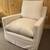 Ivory Swivel Arm Chair 1 thumbnail