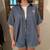 Grumpy's Gas and Grease Disney Button Up 1 thumbnail