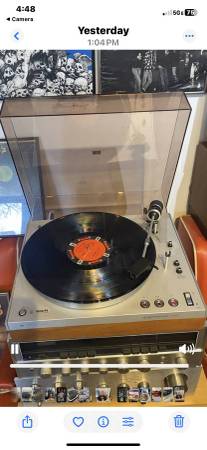 Have a turntable not working_ buying vintage stereo gear. $100 1
