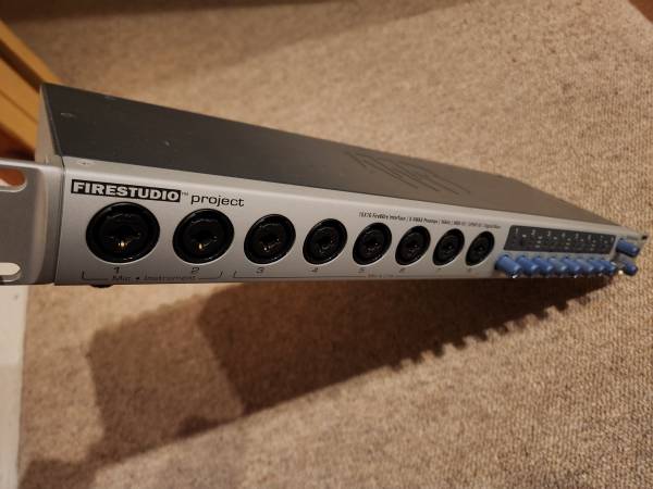 PreSonus audio interface firestudio project 1