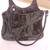 Designer Purse - MOYNA Beaded bag. Real Leather. Black or Brown 6 thumbnail