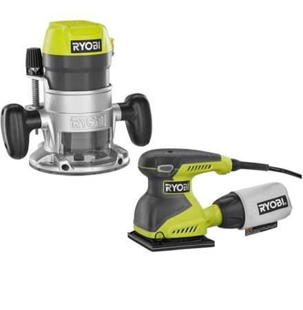 Ryobi Router and Sander Set new in box 1