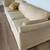 Chic Cream sofa low profile 3 thumbnail