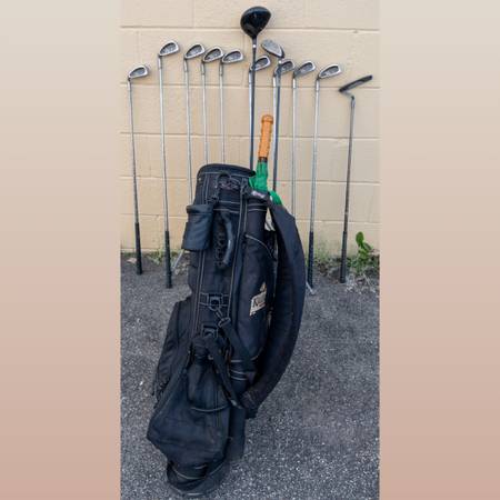 12 piece Left Handed Golf Club Set. Includes Tour Model II Golfsmith 30784 LH Pe 1