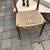 Svegards Markaryd Danish Modern dining chair w/ cord seat as is A69 3 thumbnail