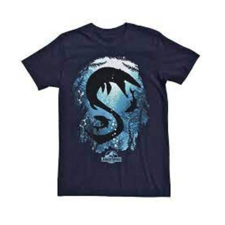 Jurassic World Under Water Fears Megalodon graphic tee shirt 1