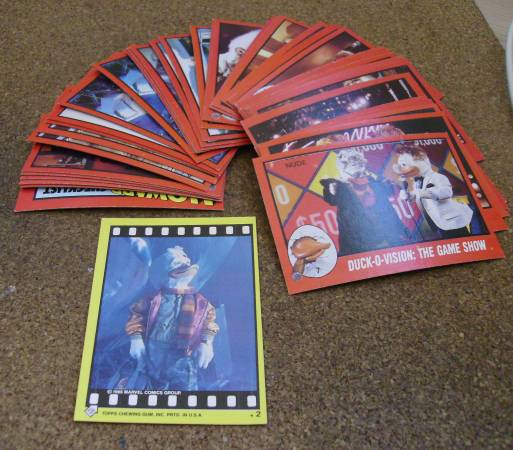 Howard the Duck Trading Cards 1986 Topps - NM - Lot of 41 1
