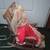 Telco Motion-ette Waiting For Santa Girl In Rocking chair 2 thumbnail