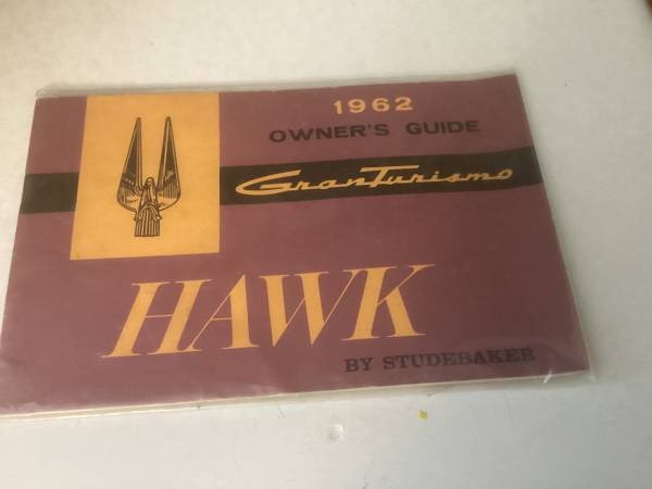 VTG1962  Gran Turismo Hawk Owners Guide 1