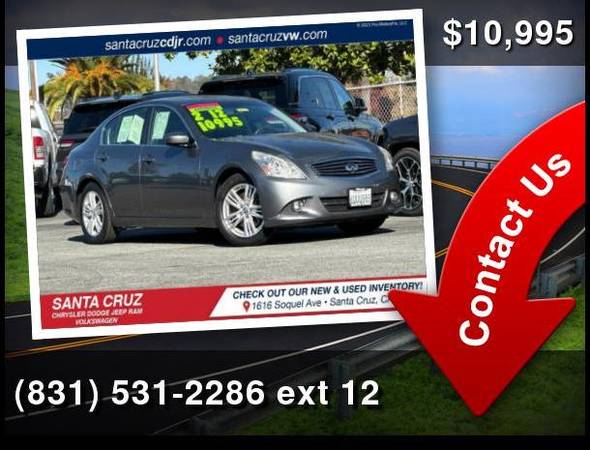 2012 INFINITI G37 Journey 4D Sedan 1