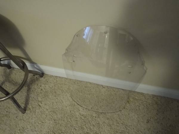 2014 Burgman 650 windshield 1