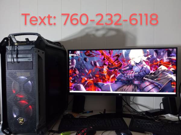 Custom build i7-5930K 3.5Ghz 16GB RAM 500GB SAMSUNG SSD 8GB RX 570 - $425 (Oceanside)634714736492831220