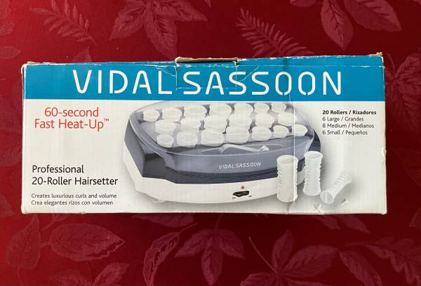 Vidal Sassoon VS372 Professional 20 Roller Hairsetter 60 Sec Fast Hea 1