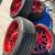 Like NEW Red 20" Impact Off-Road rims and tires.   OBO 1 thumbnail