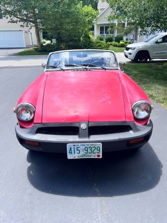 1976 MGB Convertible - $4,000 (Seacoast, NH)63441284249473122
