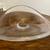 Stylish Modernist Handblown Glass Fruit Dish 1 thumbnail