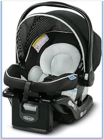 Graco SnugRide Lite LX Infant Car Seat, Lightweight Rear-Facing Seat 1