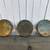 Vintage Solid Brass Serving Trays Lot of 3 2 thumbnail