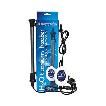 H20 titanium heater digital thermostat 1