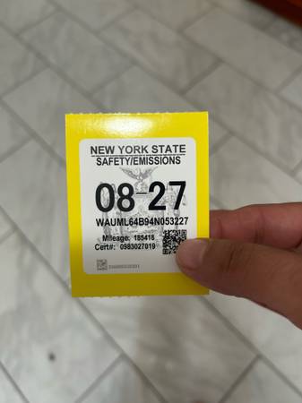 Inspection stickers 1
