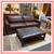 Arhaus Kent Leather Ottoman + Trays 12 thumbnail