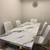Luxury Extendable Faux Marble Dining Table Set 6 thumbnail