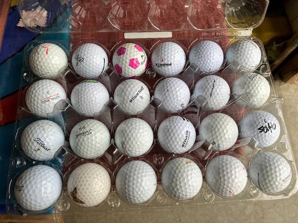 Twenty Four Golf Balls 1