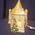 Hand Painted Ceramic Church with Light for Christmas Village Display 4 thumbnail