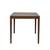 Liberty Furniture Space Savers Satin Walnut Rectangular Leg Table 11 thumbnail