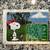 Peanuts - Golfer Snoopy Plastic Cup and Golf Etiquette Pamphlet 10 thumbnail