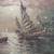 Original Hong Kong Harbor Miniature Oil Painting 5 thumbnail