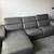 Grey L shaped couch 3 thumbnail