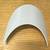 10 Pack White Plastic Baseball Cap Brim Inserts 6 thumbnail