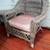 Big WICKER PATIO CHAIR Indoor Outdoor Lawn Yard Cushioned Furniture 1 thumbnail
