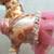 Chef Cow Glitter Glass Blown Holiday Hanging Ornament Christmas Tree 9 thumbnail