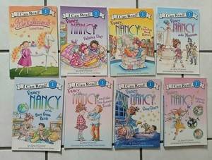 10 FANCY NANCY & PINKALICIOUS Book Lot~ I Can Read! Beginning Readers 1