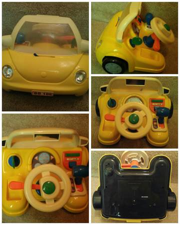 🚗 VTG BLUE BOX TOYS VW DRIVING TOY 1