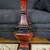 Table Lamp Plasto MFG, heavy wood, 3-way switch 5 thumbnail