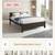 Queen bedframe black finish, solid wood, low profile 1 thumbnail