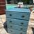 Blue Wooden Dresser 2 thumbnail