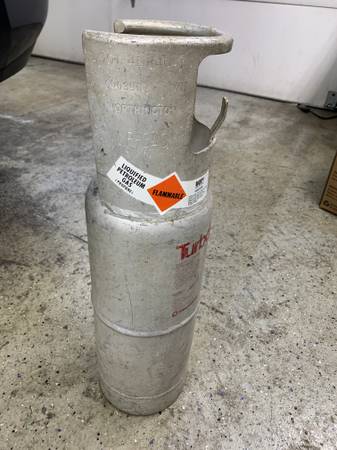 Propane Tank - 6lb - Aluminum - 100% Full 1