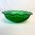 Vintage Art Deco Hazel-Atlas Kelly Green Scalloped Serving Bowl 7.5” 1 thumbnail